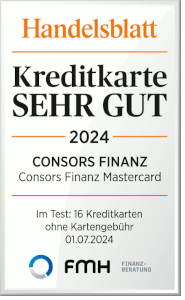Testsiegel Consors Finanz