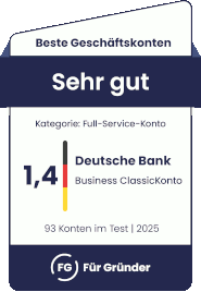 Testsiegel Deutsche Bank