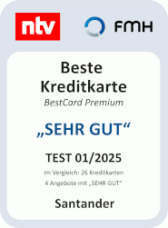 Testsiegel Santander