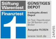 Testsiegel tradegate.direct