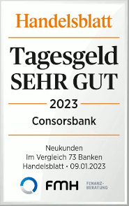 Testsiegel Consorsbank