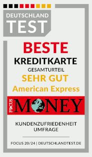 Testsiegel American Express