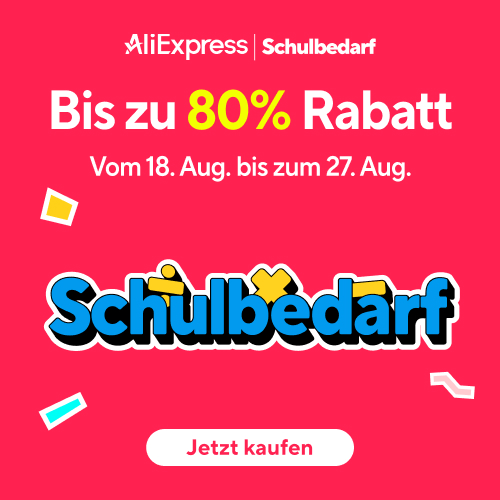 Aktuelles Ali Express Monatsangebot