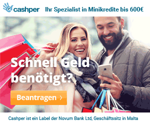 Neues cashper Deal