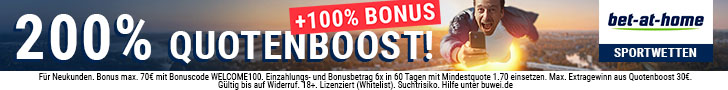 Exklusives bet-at-home Angebot