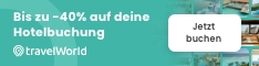 Neues travelWorld Deal